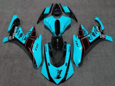Carénages Moto Yamaha YZF 1000 R1 2015-2019 - Bleu Noir Rouge Vendre