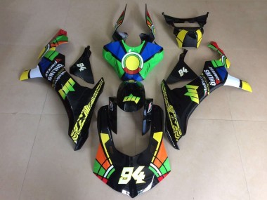 Carénages Moto Yamaha YZF 1000 R1 2015-2019 - Vert Bleu Jaune Noir Rouge Roue Chromatique 94 Vendre