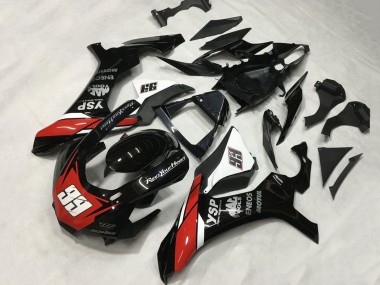 Carénages Moto Yamaha YZF 1000 R1 2015-2019 - Noir Brillant Blanc Rouge ENEOS Motul YSP 99 Vendre