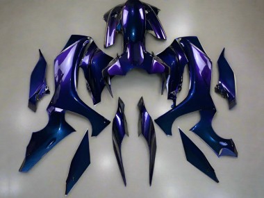 Carénages Moto Yamaha YZF 1000 R1 2020-2025 - Bleu Violet Caméléon Vendre