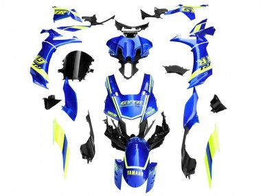 Carénages Moto Yamaha YZF 1000 R1 2020-2025 - Bleu Jaune Blanc GYTR Vendre