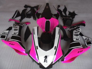 Carénages Moto Yamaha YZF 1000 R1 2020-2025 - Rose Blanc Noir Brillant Vendre