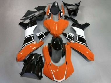 Carénages Moto Yamaha YZF 1000 R1 2020-2025 - Orange Blanc Noir Brillant Vendre