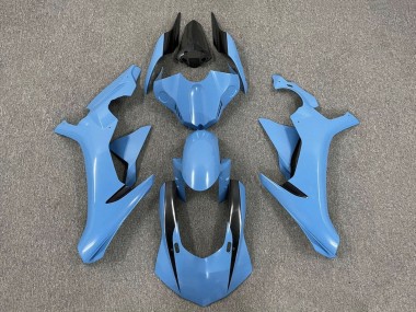 Carénages Moto Yamaha YZF 1000 R1 2020-2025 - Bleu Clair Noir Brillant Vendre