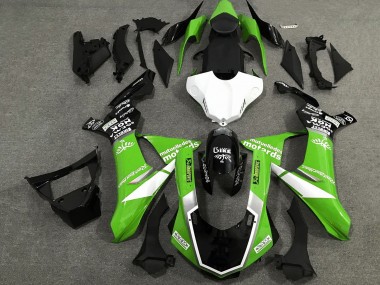 Carénages Moto Yamaha YZF 1000 R1 2020-2025 - Vert Blanc Noir Brillant Sam Vendre