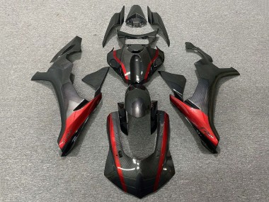 Carénages Moto Yamaha YZF 1000 R1 2020-2025 - Fausse Fibre de Carbone Rouge Vendre