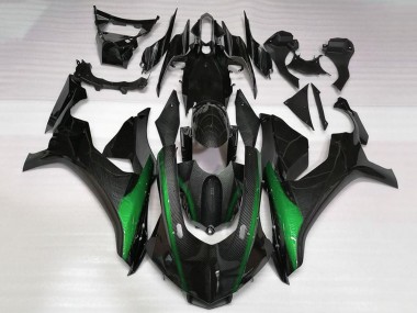 Carénages Moto Yamaha YZF 1000 R1 2020-2025 - Fausse Fibre de Carbone Vert Vendre