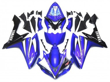 Kits Carénage Moto Yamaha YZF 1000 R1 2007-2008 - Bleu Blanc Noir Vendre