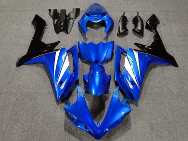 Carénage Moto Yamaha YZF 1000 R1 2007-2008 - Bleu Blanc Noir Vendre