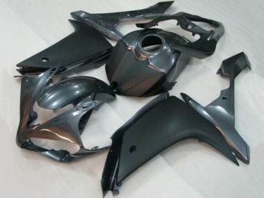Carénage Moto Yamaha YZF 1000 R1 2007-2008 - Argent Foncé Noir Mat Vendre