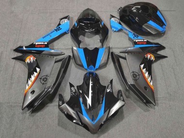 Carénages Moto Yamaha YZF 1000 R1 2007-2008 - Noir Brillant Bleu Argent Orange Blanc Requin Vendre