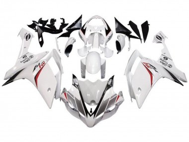 Carénage Moto Yamaha YZF 1000 R1 2007-2008 - Blanc Rouge Noir Bande Vendre