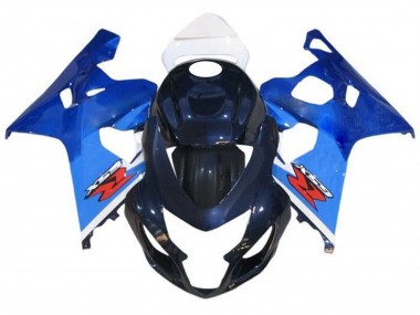 Carénages Moto Suzuki GSXR 600 / GSXR 750 2004-2005 - Blanc Bleu Rouge Vendre