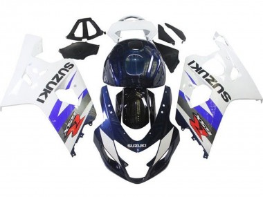 Carénages Moto Suzuki GSXR 600 / GSXR 750 2004-2005 - Blanc Bleu Noir Rouge Vendre