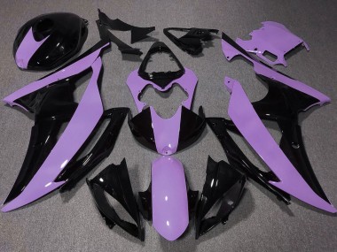 Carénage Moto Yamaha YZF R6 2008-2016 - Violet Noir Brillant Vendre