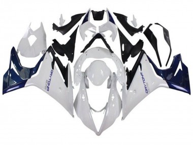 Carénages Moto Triumph Daytona 675 Triple 2013-2016 - Blanc Bleu Vendre