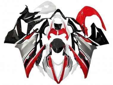 Carénages Moto Triumph Daytona 675 Triple 2013-2016 - Blanc Rouge Argent Noir Brillant Vendre