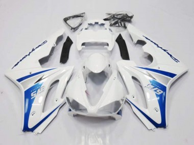 Carénage Moto Triumph Daytona 675 Triple 2006-2008 - Blanc Bleu Vendre