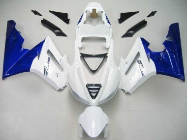 Carénage Moto Triumph Daytona 675 Triple 2009-2012 - Blanc Bleu Vendre
