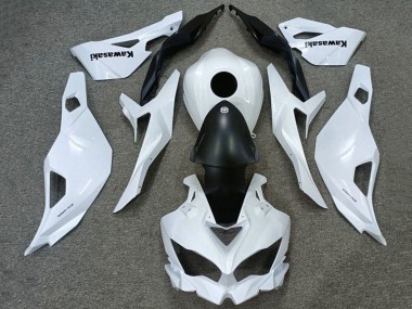 Carénages Moto Kawasaki ZX4R ZX-4RR 2019-2025 - Blanc Noir Mat Vendre