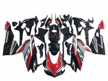 Carénages Moto Honda CBR250RR 2017-2022 - Rouge Argent Noir Brillant Vendre