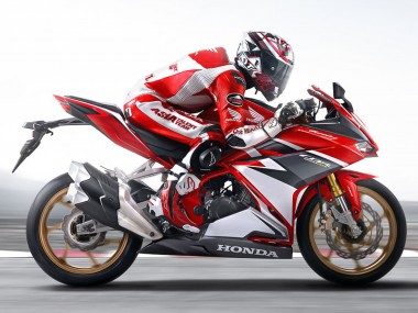 Carénages Moto Honda CBR250RR 2017-2022 - Blanc Rouge Noir Mat Vendre