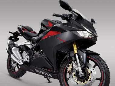 Carénages Moto Honda CBR250RR 2017-2022 - Noir Mat Rouge Vendre