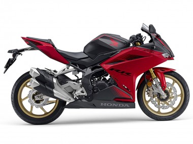 Carénages Moto Honda CBR250RR 2017-2022 - Rouge Noir Mat Vendre