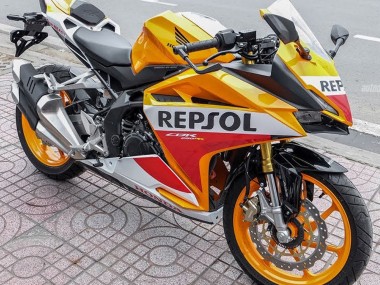 Carénages Moto Honda CBR250RR 2017-2022 - Jaune Blanc Rouge Repsol Vendre