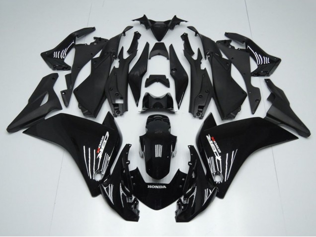 Carénages Moto Honda CBR250RR 2011-2015 - Noir Brillant Noir Mat