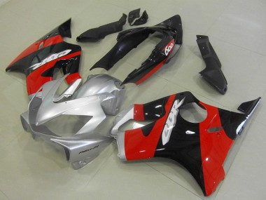 Carénages Moto Honda CBR600 F4i 2004-2007 - Argent Rouge Noir Brillant Vendre