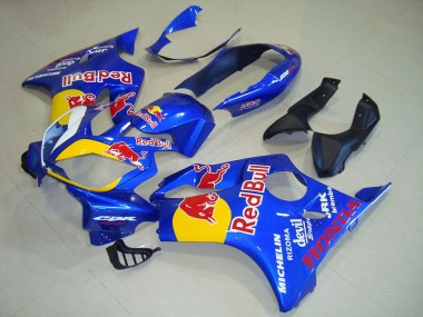 Carénages Moto Honda CBR600 F4i 2004-2007 - Bleu Jaune Red Bull Vendre
