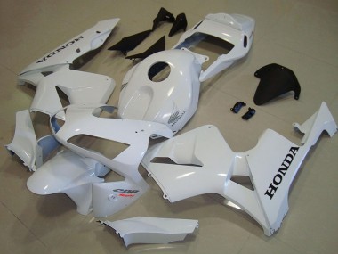 Carénages Moto Honda CBR600RR 2003-2004 - Blanc Noir Décalque Vendre