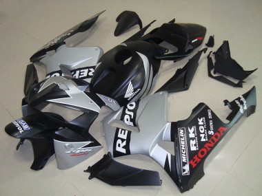 Carénages Moto Honda CBR600RR 2005-2006 - Noir Mat Argent Repsol Vendre