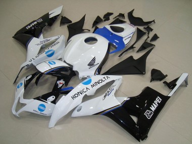 Carénages Moto Honda CBR600RR 2007-2008 - Blanc Bleu Noir Brillant Konica Minolta Vendre