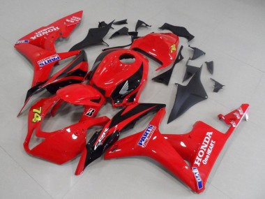 Carénages Moto Honda CBR600RR 2007-2008 - Rouge Noir Brillant Courses Unlimited Parts 74 Vendre