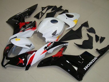 Carénages Moto Honda CBR600RR 2007-2008 - Blanc Jaune Rouge Noir Brillant Vendre