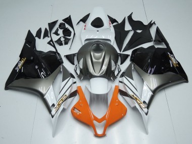 Carénages Moto Honda CBR600RR 2009-2012 - Blanc Argent Orange Noir Brillant Vendre