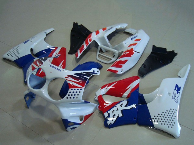 Carénages Moto Honda CBR900RR 893 1992-1993 - Blanc Rouge Bleu