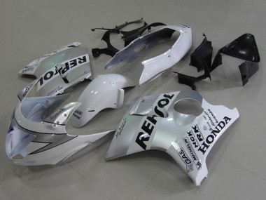 Carénages Moto Honda CBR1100XX Blackbird 1996-2007 - Blanc Noir Repsol Vendre