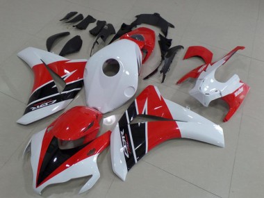 Kits Carénages Moto Honda CBR1000RR 2008-2011 - Blanc Rouge Noir Brillant Vendre