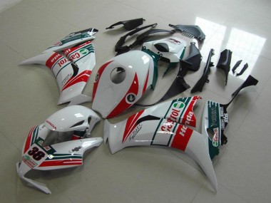 Carénages Moto Honda CBR1000RR 2012-2016 - Blanc Rouge Vert Castrol 38 Vendre