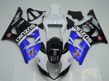 Carénages Moto Suzuki GSXR 1000 2003-2004 - Blanc Bleu Noir Rouge Elf Vendre