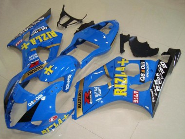Carénages Moto Suzuki GSXR 1000 2003-2004 - Bleu Or Noir Rizla Vendre