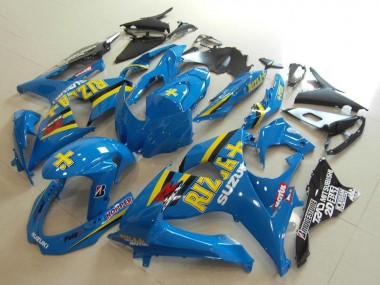 Carénages Moto Suzuki GSXR 1000 2009-2016 - Bleu Jaune Rizla Hopper Motul Vendre