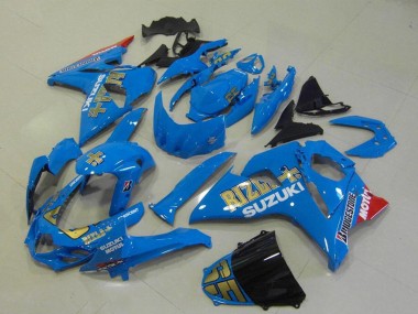 Carénages Moto Suzuki GSXR 1000 2009-2016 - Bleu Or Rizla Motul Vendre