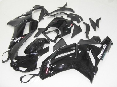 Carénages Moto Kawasaki ZX6R 2007-2008 - Noir Brillant Vendre