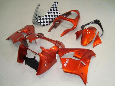Carénages Moto Kawasaki ZX9R 2000-2001 - Orange Vendre