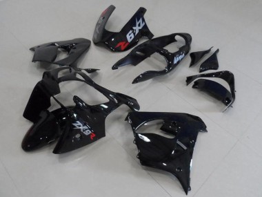 Carénage Moto Kawasaki ZX9R 2000-2001 - Noir Brillant Vendre