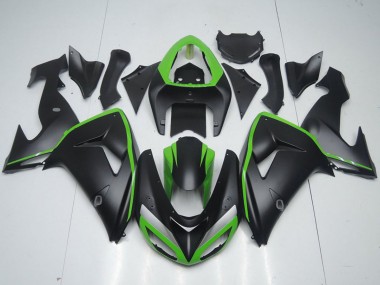 Carénage Moto Kawasaki ZX10R 2006-2007 - Vert Noir Mat Vendre